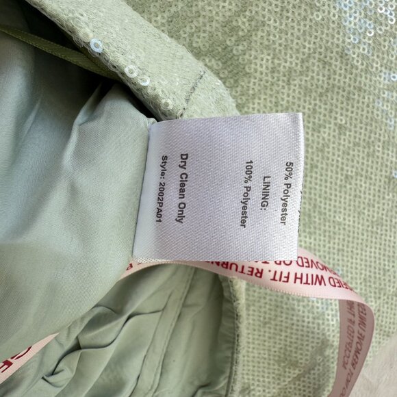 NWT Mint Sequin Wide Leg Crop Pants - Picture 7 of 8